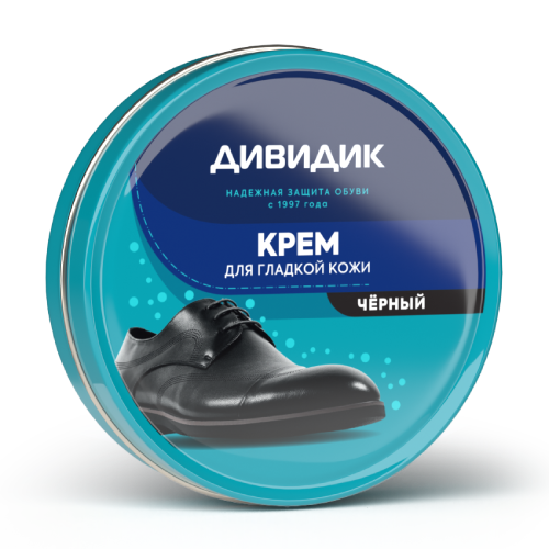 Крем для обуви <br>в жестяной банке